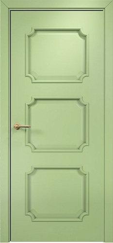 Дверь Оникс Валенсия эмаль фисташковая, глухая