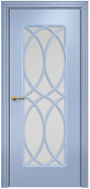 Схожие товары - Дверь Оникс Турин фрезерованная эмаль голубая, сатинато с решеткой №7
