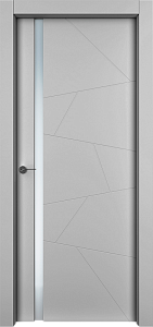 Недавно просмотренные - Дверь Берген эмаль серая, триплекс, глухая