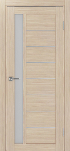 Дверь Эко 554.21 АПП дуб беленый молдинг SC, сатинат