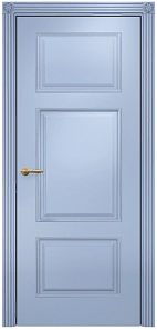 Недавно просмотренные - Дверь Оникс Прованс фрезерованная эмаль голубая, глухая