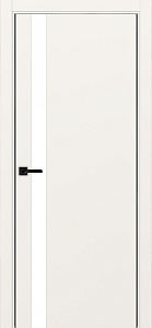 Недавно просмотренные - Дверь Эко 211 бежевый, кромка AL черная SB с 2-х сторон, lacobel белый