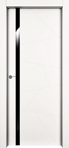 Недавно просмотренные - Дверь Берген эмаль RAL 9010, триплекс черный, глухая
