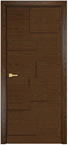 Дверь Оникс Лофт Берлин орех тангентальный, глухая