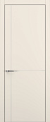 Схожие товары - Дверь Z K17 полипропилен крем, ALU кромка хром, молдинг серебро, глухая
