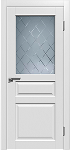 Недавно просмотренные - Дверь V Гранд 3 эмаль RAL 9003, стекло сатинат