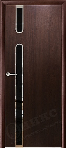 Дверь Оникс Рондо палисандр, сатинат