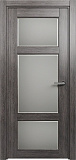 Дверь Статус CLASSIC 542Ф дуб патина, стекло фацет