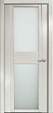 Дверь Milyana QDO D ясень жемчуг, триплекс белый