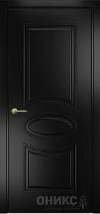 Недавно просмотренные - Дверь Оникс Эллипс фрезерованная эмаль черная, глухая