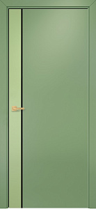 Недавно просмотренные - Дверь Оникс Дуо эмаль фисташковая/эмаль RAL 6021, триплекс черный