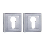 Рекомендация - Накладка на цилиндр Punto ET QL SSC-16 сатинированный хром