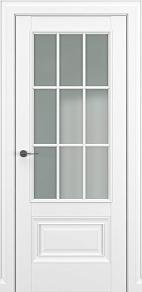 Недавно просмотренные - Дверь Z Турин АК В1 экошпон белый, сатинат, английская решетка