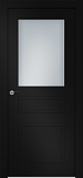 Дверь Кл3с эмаль RAL 9005, сатинат