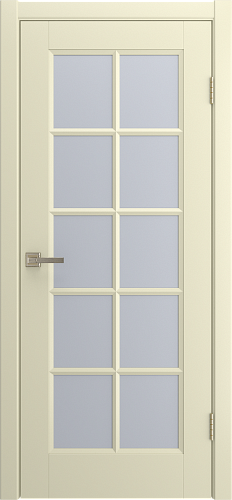 Дверь Amore эмаль жемчуг, сатинат белый