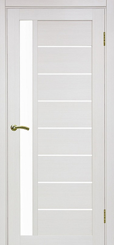 Дверь Эко 554.21 ясень перламутровый, сатинат