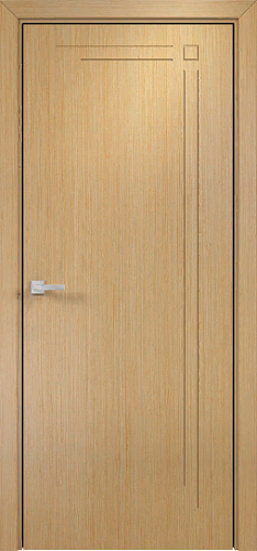 Дверь Оникс Вертикаль дуб, глухая