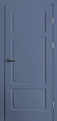 Схожие товары - Дверь М V-75 с фрезеровкой эмаль RAL5014, глухая