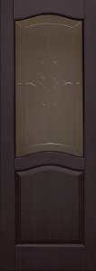 Недавно просмотренные - Дверь ОКА массив ольхи Лео венге, стекло графит с фрезеровкой