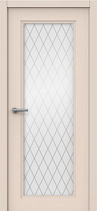 Недавно просмотренные - Дверь Квадро-6 эмаль латте, сатинат Кристалл