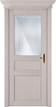 Схожие товары - Дверь Статус CLASSIC 532 дуб белый, стекло сатинато с алмазной гравировкой грань