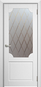 Недавно просмотренные - Дверь Берест массив сосны Классика-1 эмаль белая, стекло Ромбы