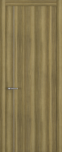 Дверь Z K14 toppan дуб серый, молдинг серебро, глухая