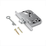 Замок сантехнический для финской двери хром