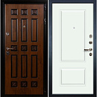 Недавно просмотренные - Входная металлическая дверь Лекс Гладиатор, винорит Golden патина чёрная/панель №55 белая эмаль