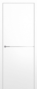 Недавно просмотренные - Дверь Z K10 полипропилен белый, ALU кромка хром, молдинг серебро, глухая