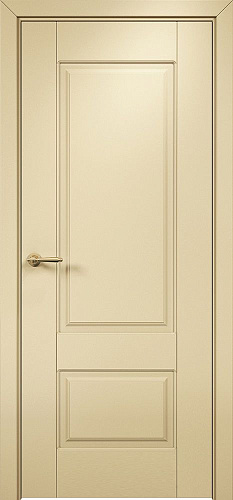 Дверь Оникс Марсель фрезерованная эмаль RAL 1015 по МДФ, глухая