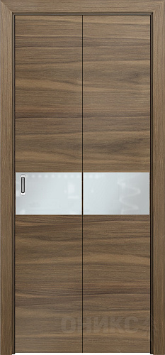 Дверь-книжка Соло американский орех, глухая