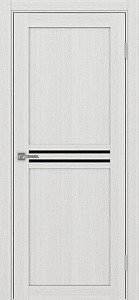 Недавно просмотренные - Дверь Эко 552.12 ясень серебристый, lacobel черный