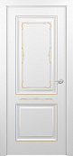 Схожие товары - Дверь ZADOOR Venecia Т1 decor эмаль White patina Gold, глухая