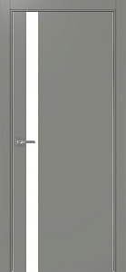 Недавно просмотренные - Дверь Эко 211 серый, кромка AL хром SC с 2-х сторон, lacobel белый