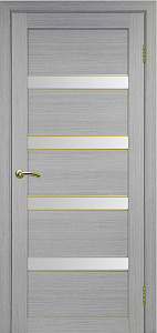 Недавно просмотренные - Дверь Эко 505.12 АПС дуб серый молдинг SG, lacobel белый
