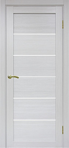 Недавно просмотренные - Дверь Эко 506.12 ясень серебристый, lacobel белый