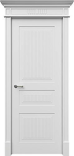 Дверь Рим3 эмаль белая, глухая