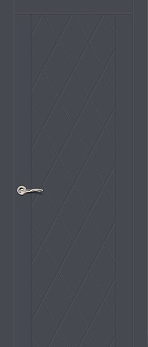 Дверь Ситидорс Готика эмаль RAL 7024,глухая