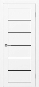 Недавно просмотренные - Дверь Эко 506.12 белый снежный, lacobel черный