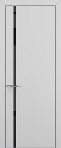 Недавно просмотренные - Дверь Z K1 полипропилен серый, ALU кромка хром, лакобель black classic, глухая