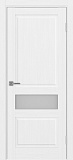 Дверь Эко 631.121 ОФ3 белый лед, сатинат
