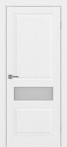 Дверь Эко 631.121 ОФ3 белый лед, сатинат