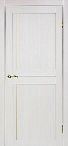 Дверь Эко 523.111 АПП ясень перламутровый молдинг SG, глухая