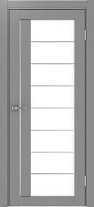 Недавно просмотренные - Дверь Эко 524.22 АСС серый молдинг SC, lacobel белый