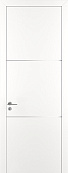 Схожие товары - Дверь Z K11 полипропилен белый, молдинг серебро, глухая