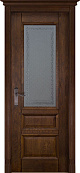 Схожие товары - Дверь Ока массив дуба DSW сращенные ламели Аристократ №2 античный орех, стекло каленое с узором