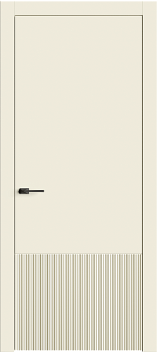 Дверь Лайн9 эмаль RAL 9001, глухая