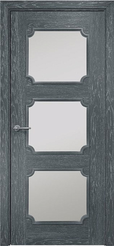 Дверь Оникс Валенсия дуб седой, сатинат