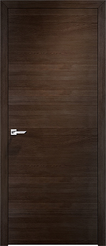 Дверь ПМЦ Design массив дуба Д 66 горизонтальный мореный дуб, глухая